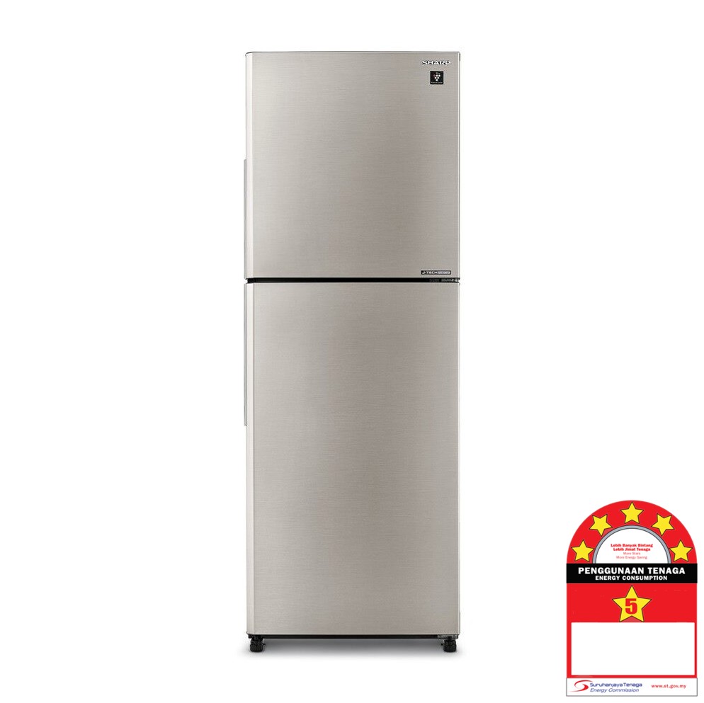 “SHARP SJ4422MSS 440L J-TECH INVERTER SMILE TOP MOUNT REFRIGERATOR ...